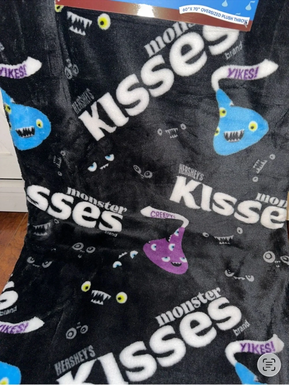 Hershey's Kisses Monster Plush Throw Blanket